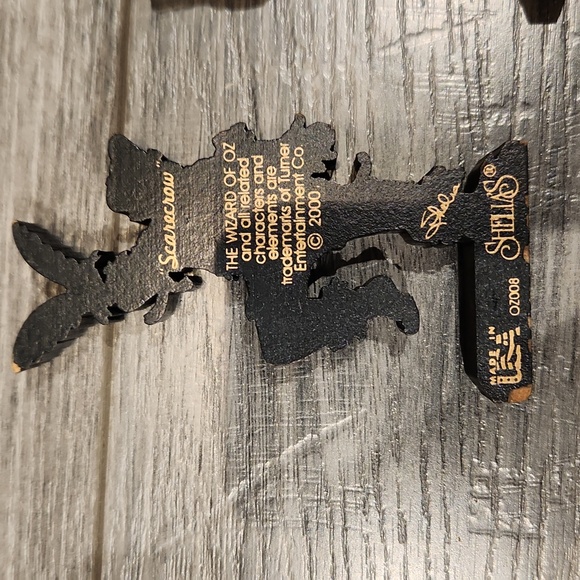 Shelia's 2000 The Wizard of Oz 6 pc. Lot Emerald city & 5 wooden Figurines - Picture 4 of 13